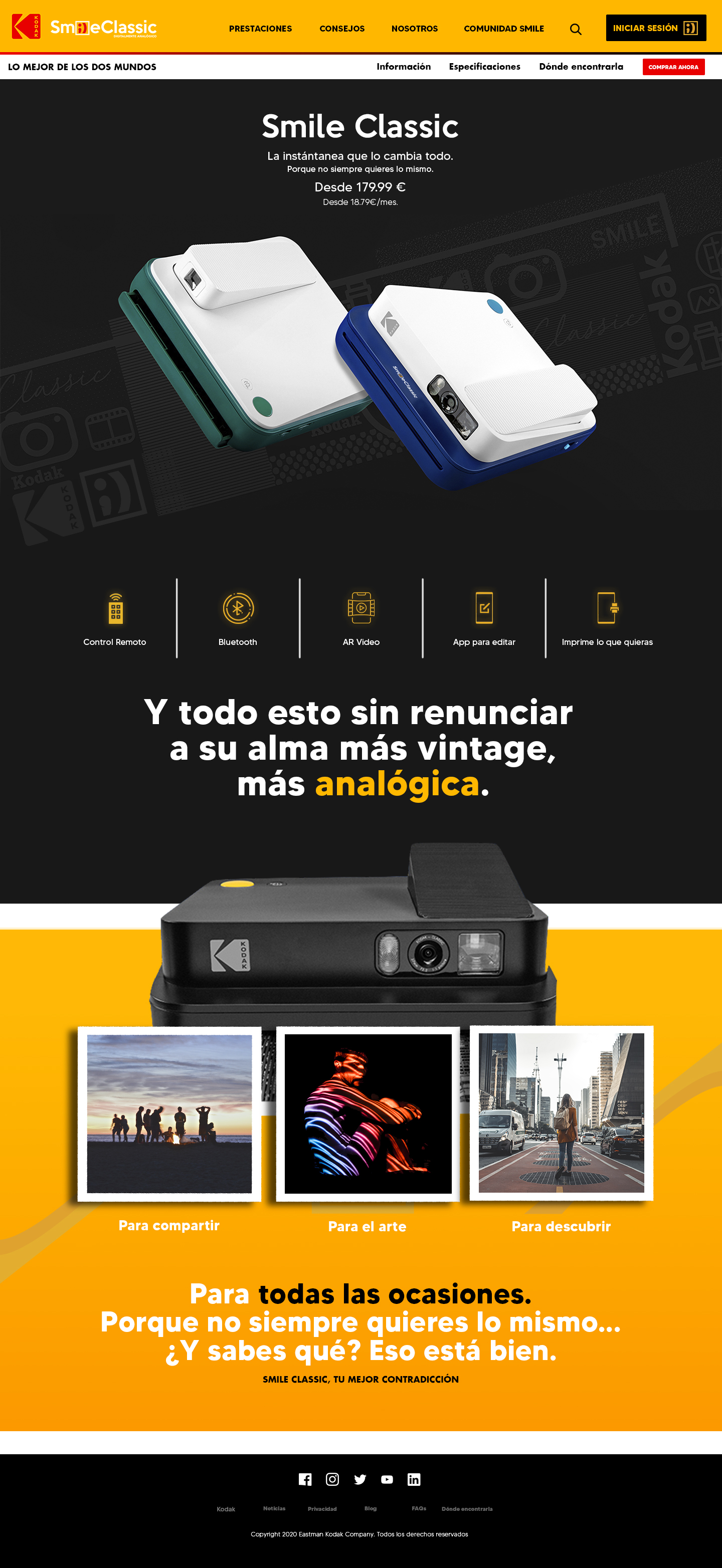 Smile Classic Webpage