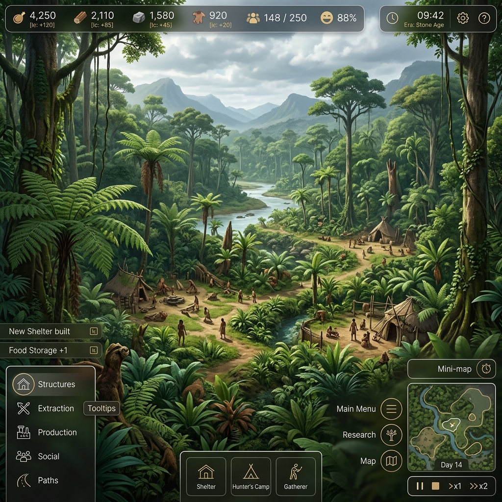 Ancient Cities UI Update