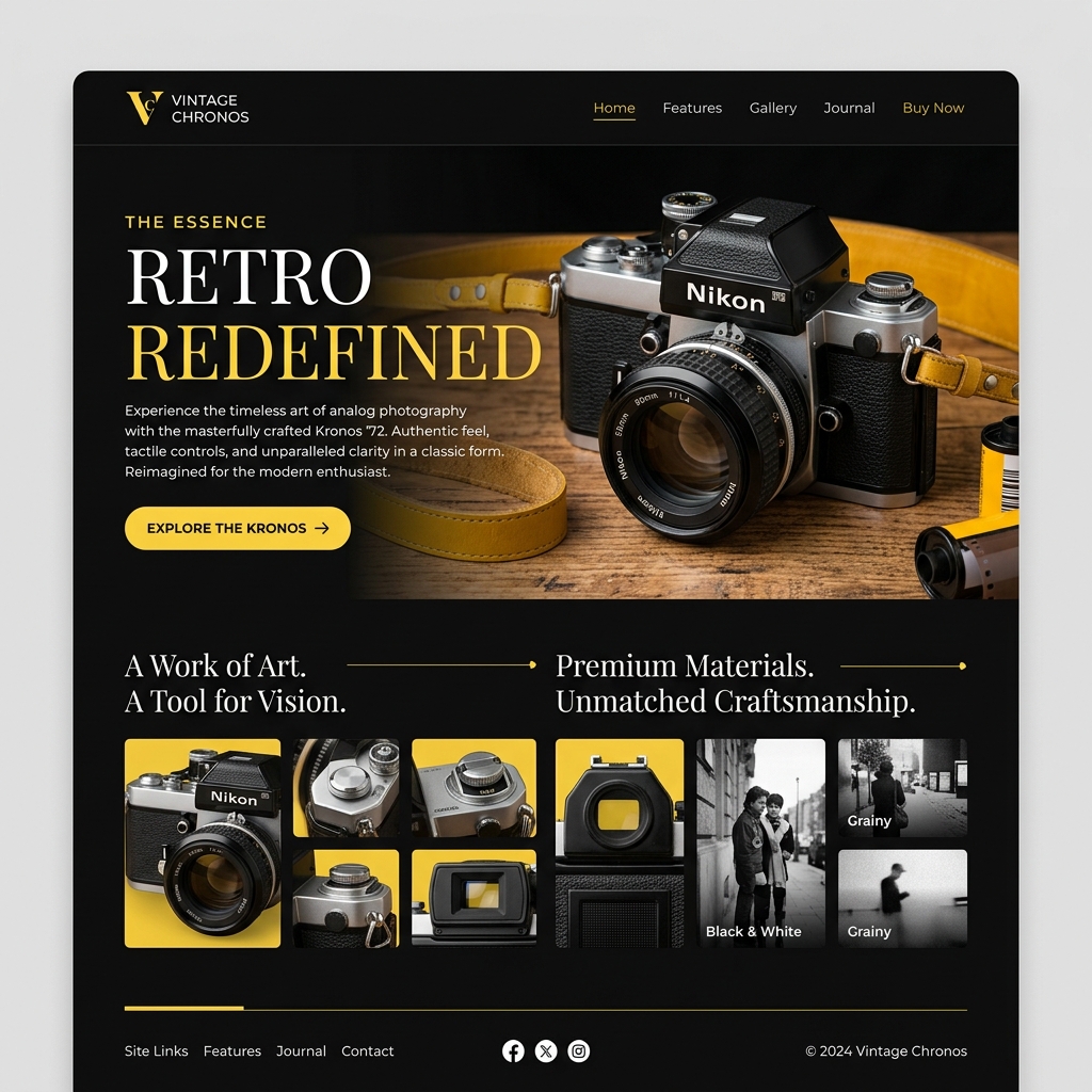 Smile Classic KODAK Landing Page